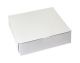 9x9x2-1/2 White Pie Box