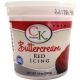 Buttercream Icing 14 OZ - Red PHO Free