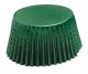 Dark Green Foil Standard baking cup  / Cupcake Liner / foil, 50 count