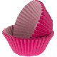 Hot Pink Standard baking cup  / Cupcake Liner Glassine / 75 count