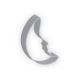 Cookie Cutter Man in the Moon 1 3/4